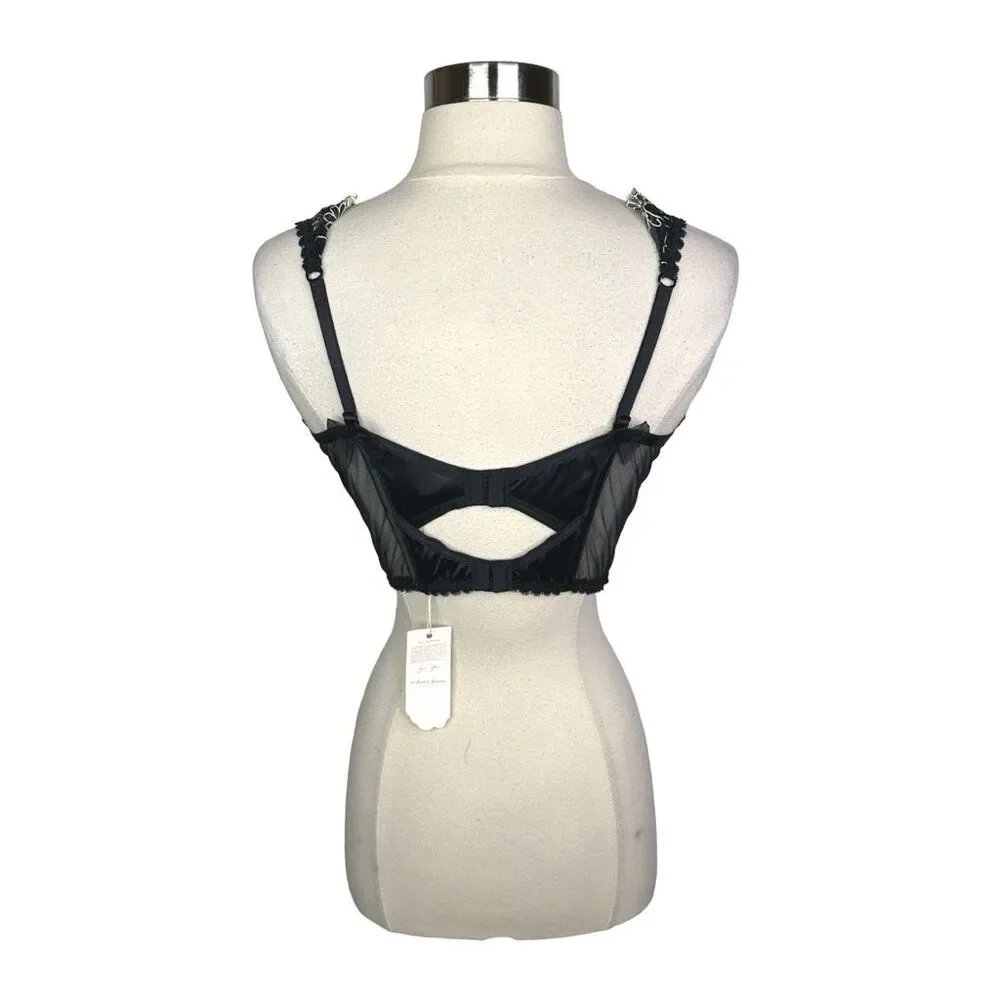 For Love & Lemons x Victoria’s Secret Daisy Lashes Bustier - Size 38C